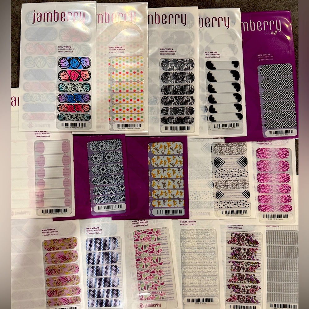 Jamberry - nails wrap bundle, heater & accessories